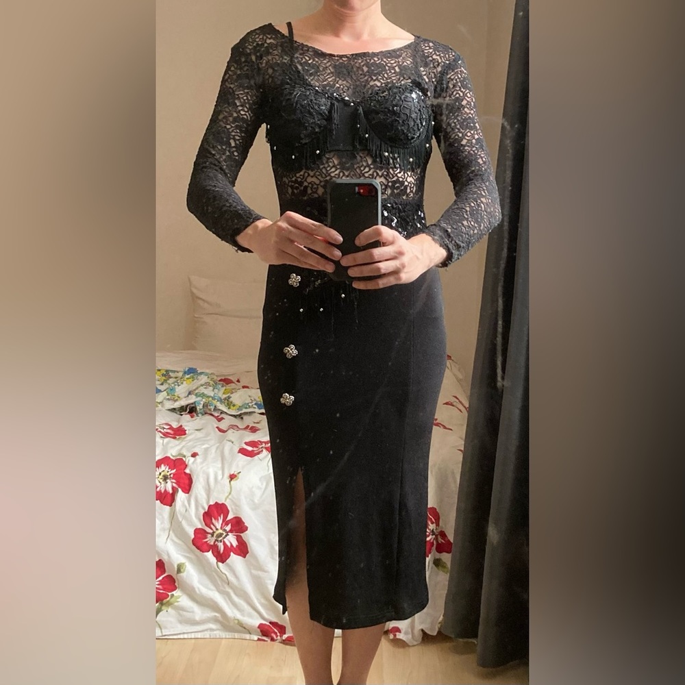 Vintage black dress